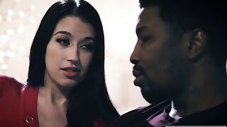Horny Girl Begs Her Black Brother-In-Law To Fuck Her